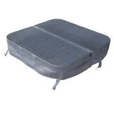 Thermoabdeckung Cover Whirlpool Swim Spa Pool Thermo Winter 217x217cm grau