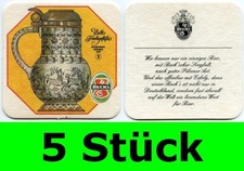 5 Stück Bierdeckel Beck's