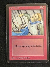 Stone Rain - Alpha - LP - MTG