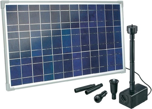Solar bachlauf pumpenset - w,