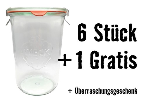 Weck gläser 850ml - 7,