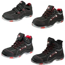 Arbeitsschuhe Sicherheitsschuhe S3 Schutzschuhe Leder Schwarz Bauschuhe Gr.36-48