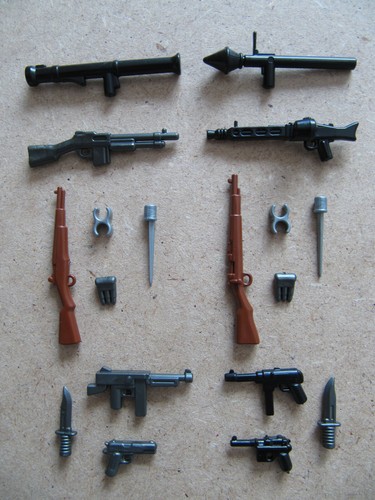 Brickarms pack ii guerra - pack,