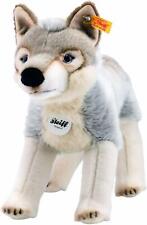STEIFF®  069246  Snorry Wolf 32, weiß/grau NEU unbespielt RARITÄT