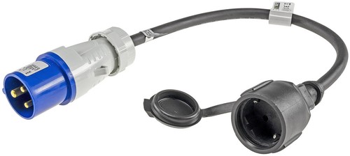 Cee auf schutzkontakt - auf, schutzkontakt-kupplung