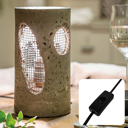 Lampe beton tischleuchte - lampe,