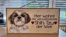Shih Tzu - Hundeschild