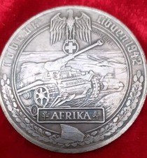 2. Weltkrieg Drittes Reich 1939-1945 Medaille/ Afrika 1942