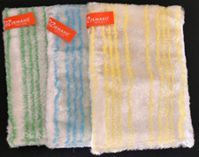 Jemako Spültuch 3er-Pack 15 x 22 cm, grün, blau, gelb, sehr saugfähig täglich