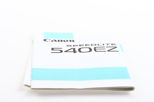 Canon speedlite 540ez - canon,
