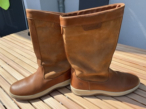 Segelstiefel leder offshore - segelstiefel,