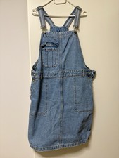 Esprit edc Damen Kleid Jeanskleid Latzkleid Größe XL Neu