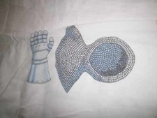 IKEA   Kinderbettwäsche  SAGGAN Riddare Ritter BURG Schloss Rüstung