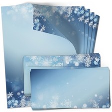 Briefpapier Set 100tlg Winter