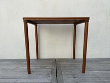 1 BRAMIN Beistelltisch 60s dining chairs Teak  ORIGINAL H. W. Klein Bramin 1960