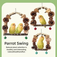 Natürliche Papageienschaukel