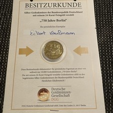 10 DM Gedenkmünzen Silber 625