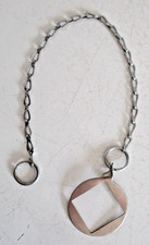 1x Spülbeckenkette 25 cm Gliederkette Waschbeckenketten für Stopsel Halterung