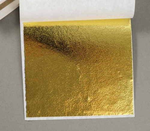 Angebot 100 blatt goldfolie - blatt,