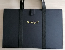 Omnigrid fold away 12 x 18" faltbar tragbar Bügel-Schneidmatte metrisch cm-Skala