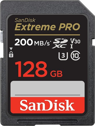 128gb sdxc sandisk - sdxc, extreme