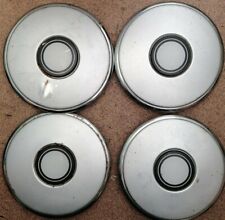 4X Oldtimer Radkappen Radzierblenden Nabendeckel Radabeckung aus metal 18cm 7cm