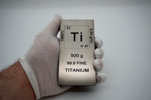 Titan metallblock 500g - titan,