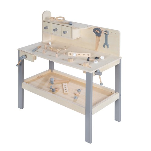 Roba kids holz werkbank natur - kids,