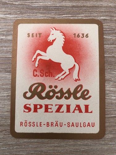 Bieretikett rössle bräu - bieretikett, rössle-bräu