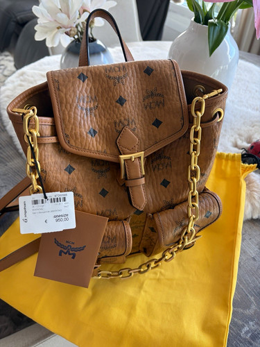 Mcm leder rucksack - mcm,