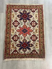 Afghan Kazak Orientteppich  Perserteppich handgeknüpft 99 cm x 71 cm 20141