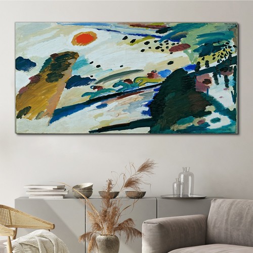 Romantische landschaft 140x70 - romantische,
