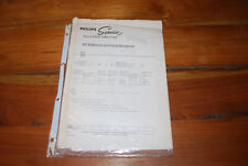 Philips Philicorda Amplifier Service Manual