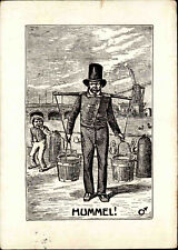 HAMBURG Wahrheichen HUMMEL Künstlerkarte Postkarte gelaufen 1935 Dt. Reich Marke