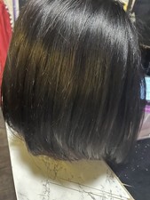 Echt Haar Perücke Damen Bob