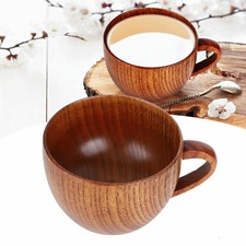 Hölzerne Tasse Holz Obst