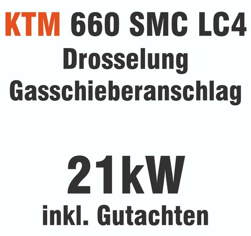 Ktm drossel 660 smc - 660,