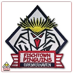 Fischtown pinguins aufnäher - pinguins,