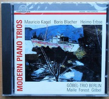 Modern Piano Trios - Göbel-Trio Berlin - Kagel, Blacher, Erbse - CD neu & OVP