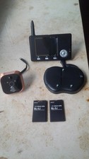 Digitale Türspion-Kamera mit funkgebundenem Monitor, PIR, Klingel, Mikro, u.a.