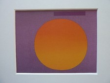 RUPPRECHT GEIGER - Farbige Druckgraphik 2016 "Metapher Zahl 5" !!