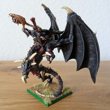 Warhammer Fantasy Untote Vampire Zacharias auf seinem Zombiedrachen, Plastik