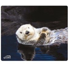 Speedlink Silk Mouse-Pad Otter Maus-Pad Tier-Motiv Tier-Baby flach 1,5mm dünn