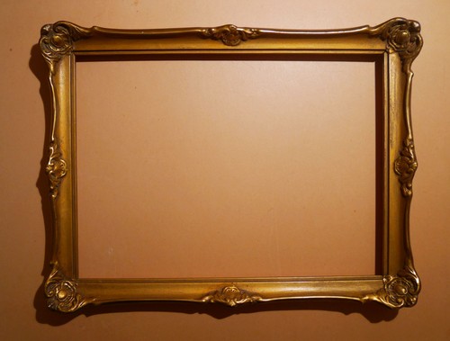 Goldener antiker rahmen aus - rahmen,