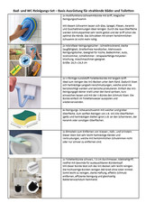 Profi Bad- & WC-Reinigungsset – Glänzende Sauberkeit für Zuhause