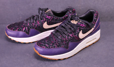 Nike Air Max 1 Purple Dynasty  Sneaker Sportschuhe Gr. 38 lila Muster BS300