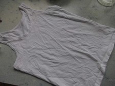 weißes Unterhemd, Gr. 134/140, v. LC Waikiki,  gepflegt