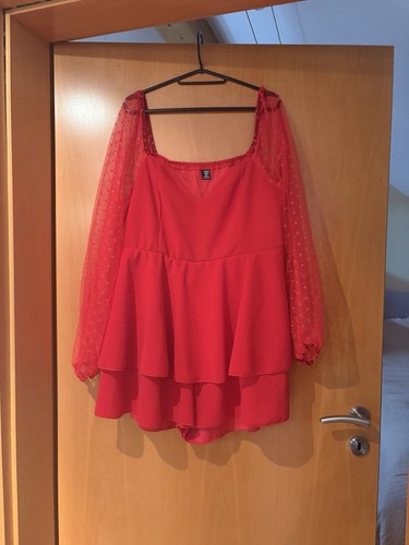 Hosenkleid rot 3xl neu mit - hosenkleid,