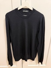 Dolce&Gabbana Herren Pullover in Schwarz Gr. 48