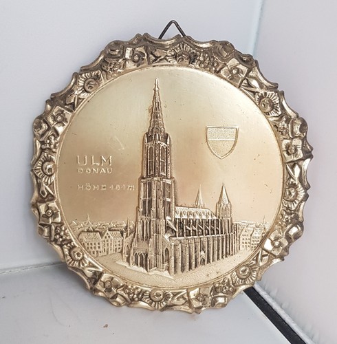 Altes wandbild ulm donau - ulm,
